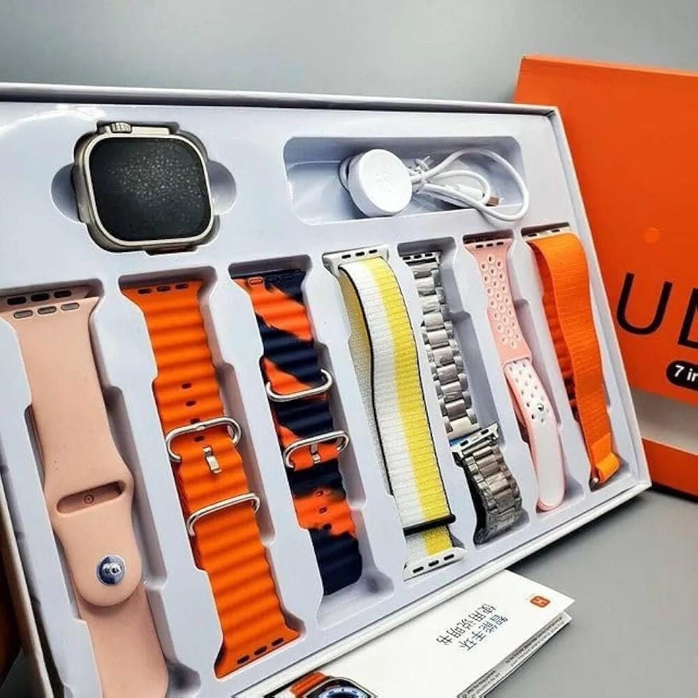 7 In 1 Smart Watch with Health Tracking - 1 Pcs