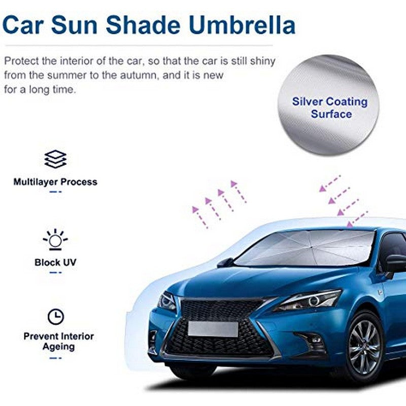 Car Front Sun Shade Umbrella Window Cover