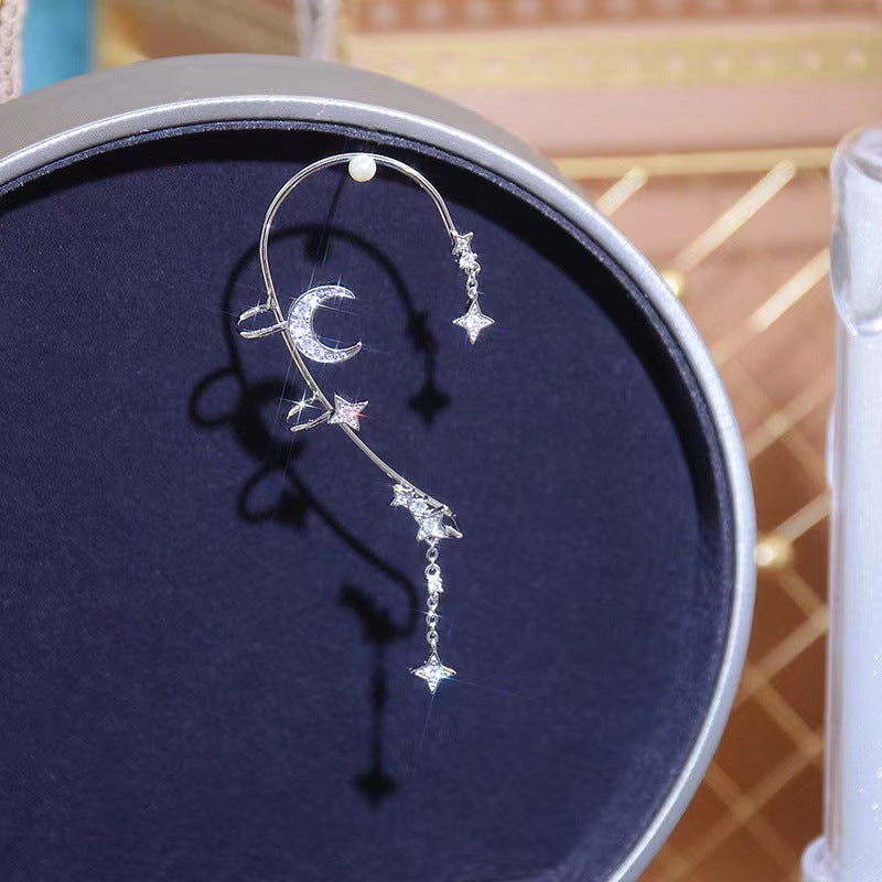 Korean Girl No Pierced Cold Wind Ear Rings