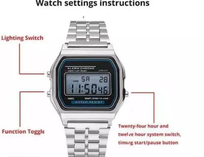 Men's Old Money Digital Watch