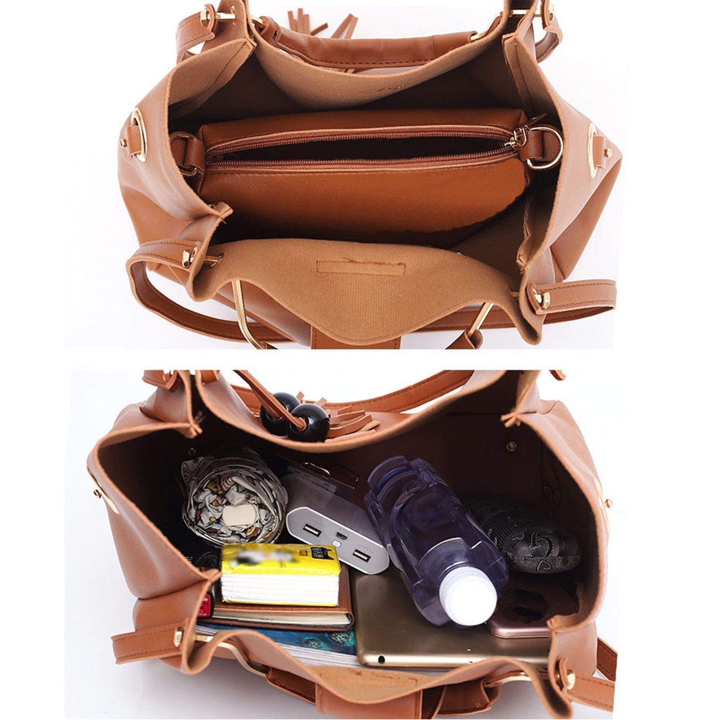 Luxury 3Pcs Leather HandBag - IMPORTED QUALITY