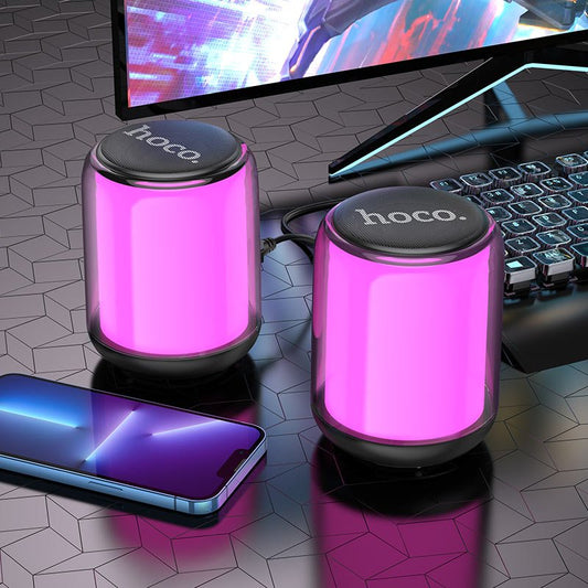 Hoco - 2-in-1 Wireless Colorful Speaker