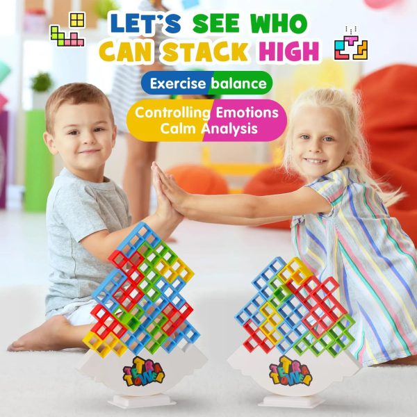 Tetra Tower Balance Game - Educational Puzzle for Kids